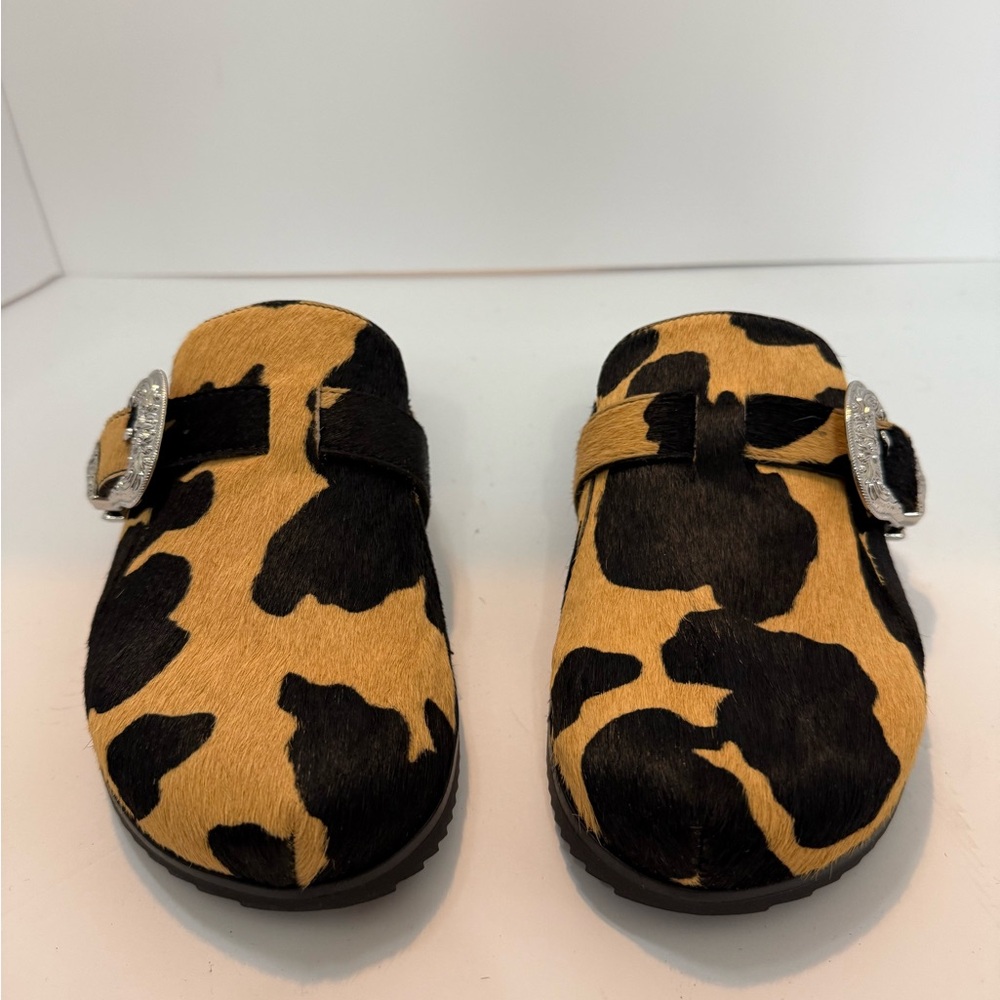 Black and Tan Clogs